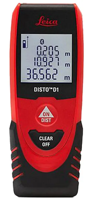 Leica Disto D1 – Laser-Entfernungsmesser mit Bluetooth