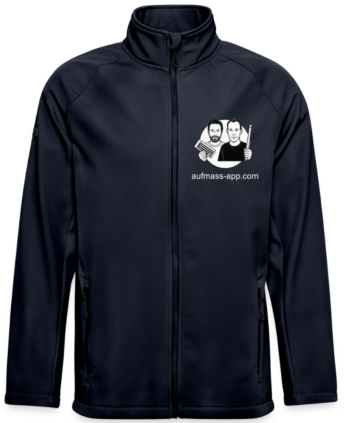 Aufmaß App Jacke – Vorderansicht