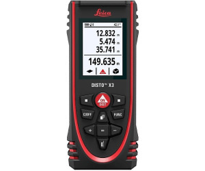 Leica Disto X3 - Laser-Entfernungsmesser mit Bluetooth Smart